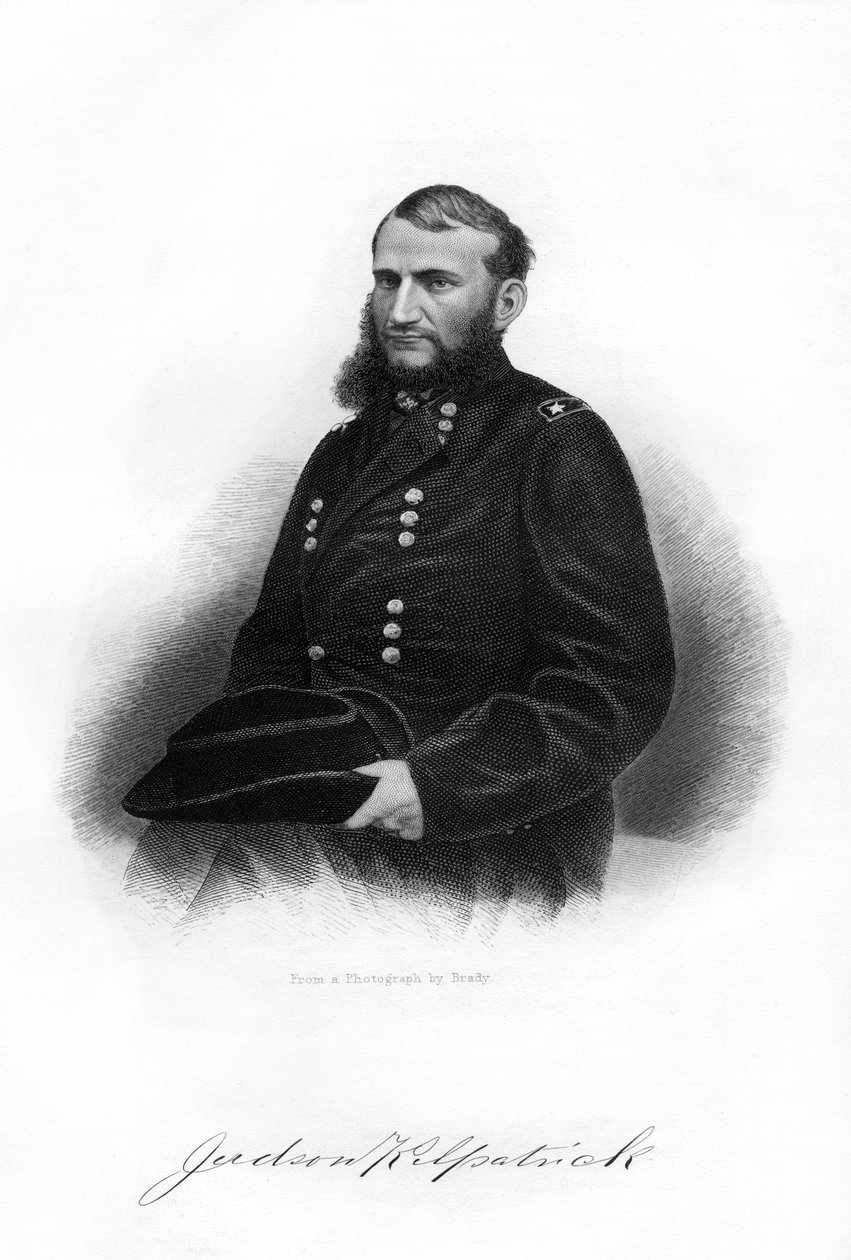 Hugh Judson Kilpatrick, mayor general de la Unión Americana, 1862-1867 de Brady