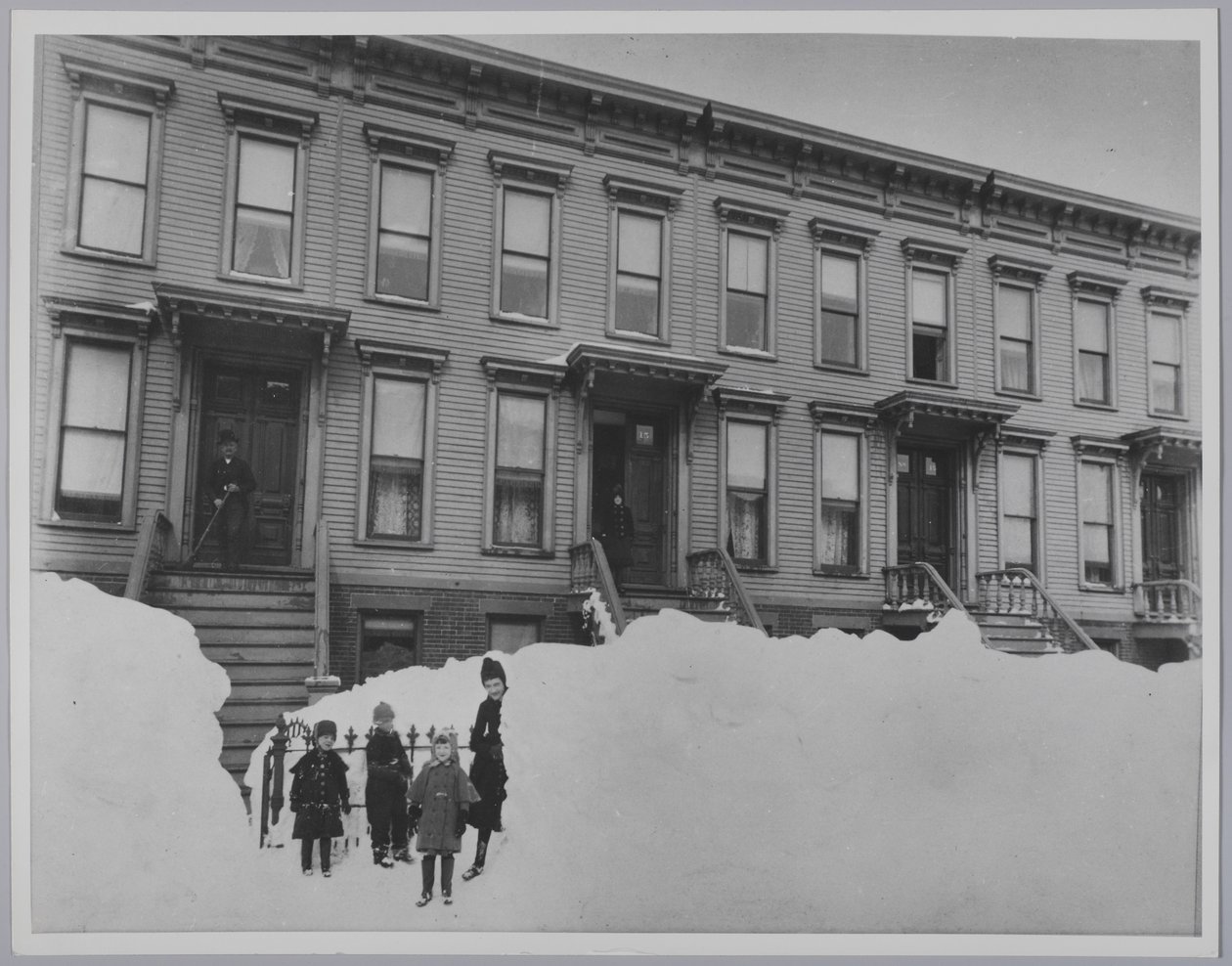 Tormenta de marzo de 1888, Brooklyn de Breading G. Way