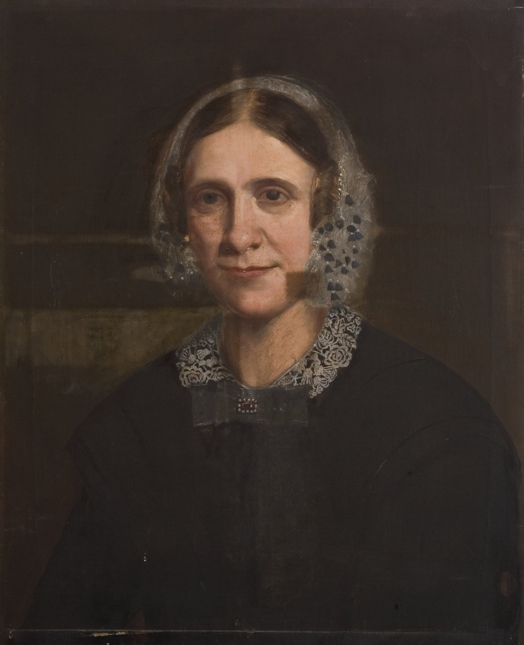 Retrato de una mujer desconocida de British School