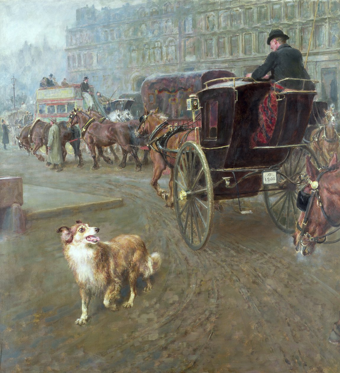 Perdido o extraviado, 1905 de Briton Riviere