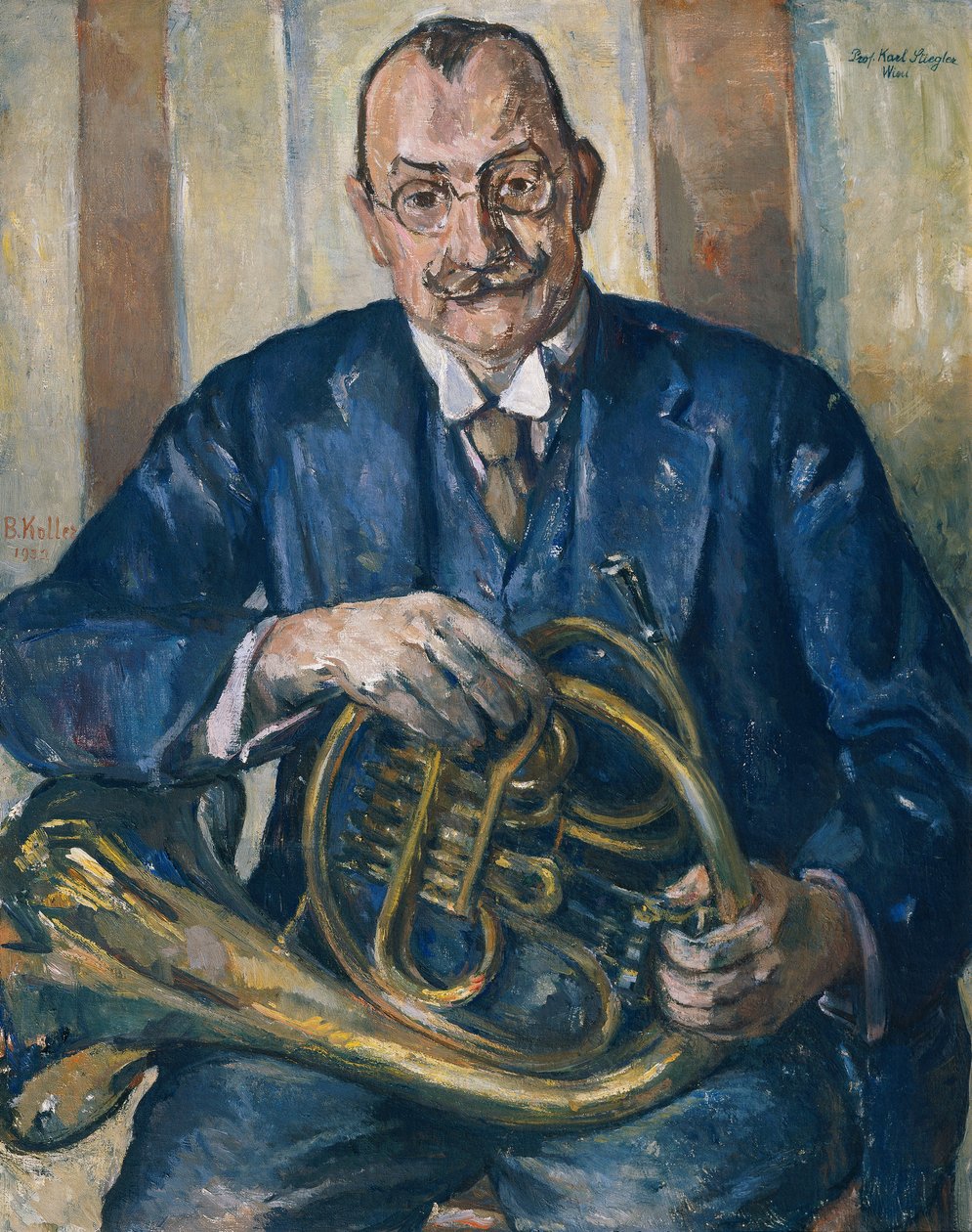 Profesor Karl Stiegler de Broncia Koller Pinell