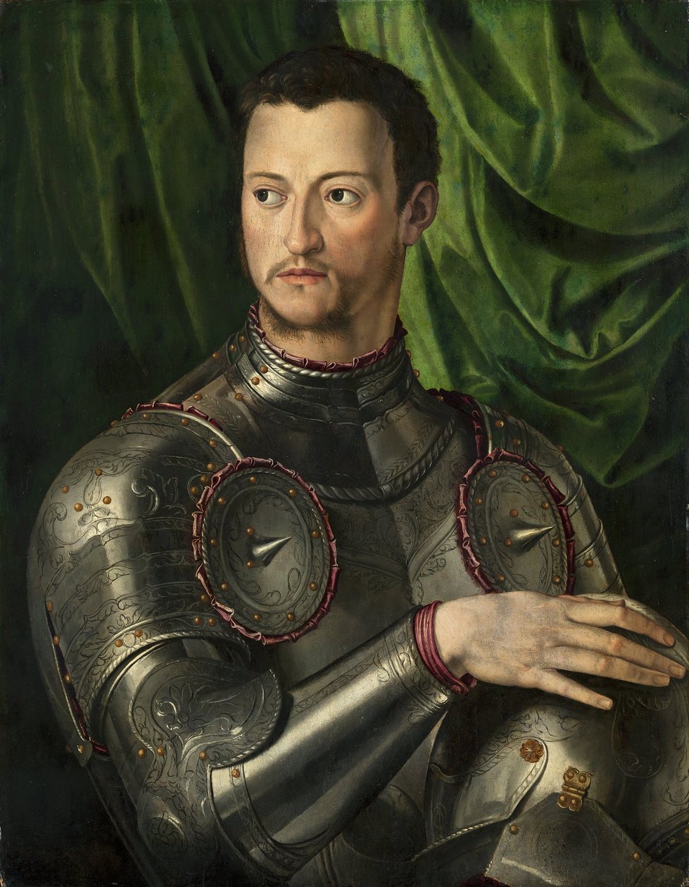 Cosme I de Médicis con armadura de Bronzino