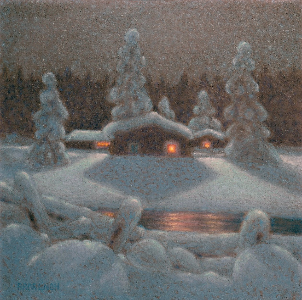 Noche de Invierno de Bror Lindh