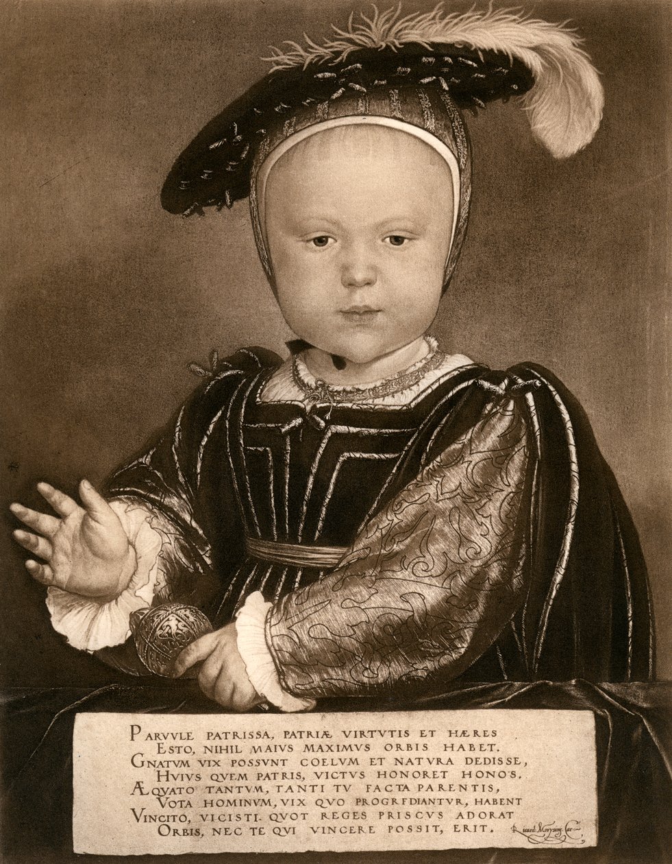 Príncipe Eduardo, luego Rey Eduardo VI de Bruckmann