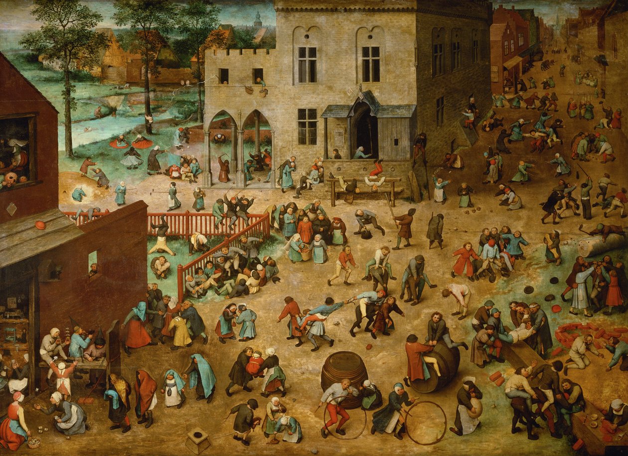 Juegos infantiles, 1560 de Bruegel