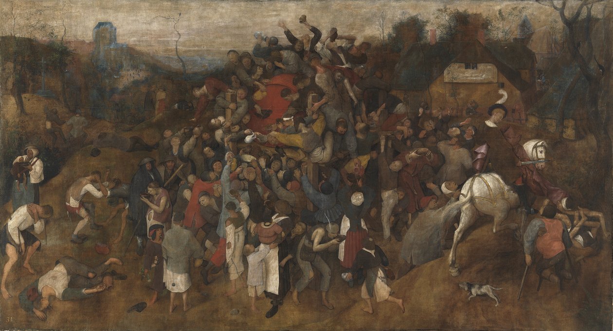 Kermés del Día de San Martín, 1565-1569 de Bruegel