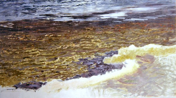 Agua corriente de Bruno Andreas Liljefors