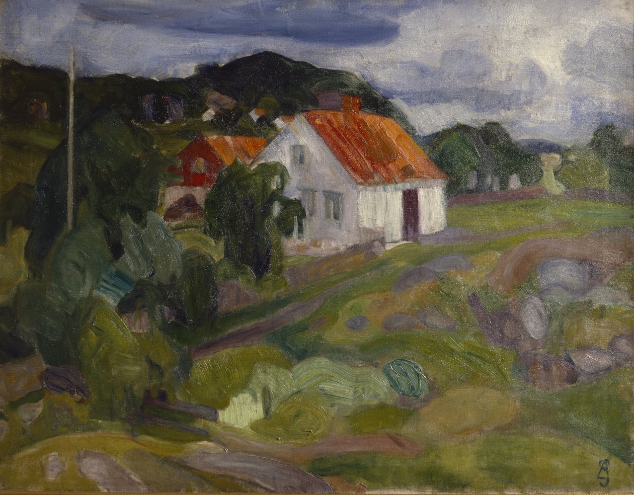 Vrengen, Nøtterøy (óleo sobre lienzo) de Brynjulf Larsson