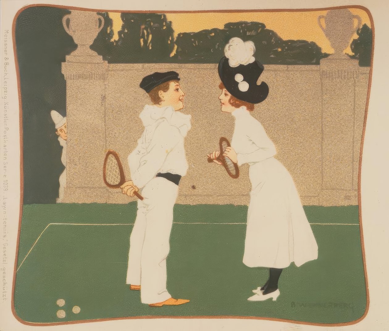 Conocimiento en la cancha de tenis de Brynolf Wennerberg