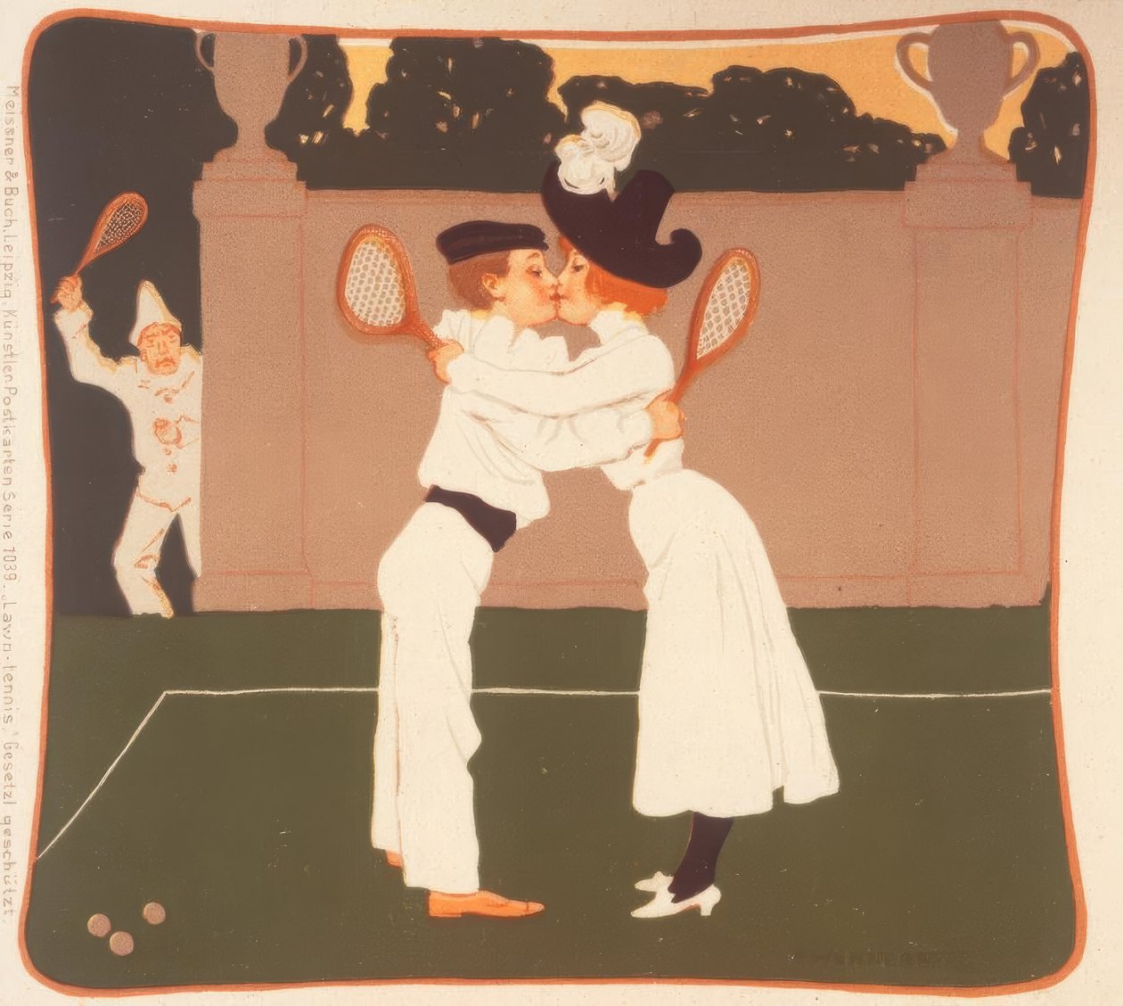 Primer amor en la cancha de tenis de Brynolf Wennerberg