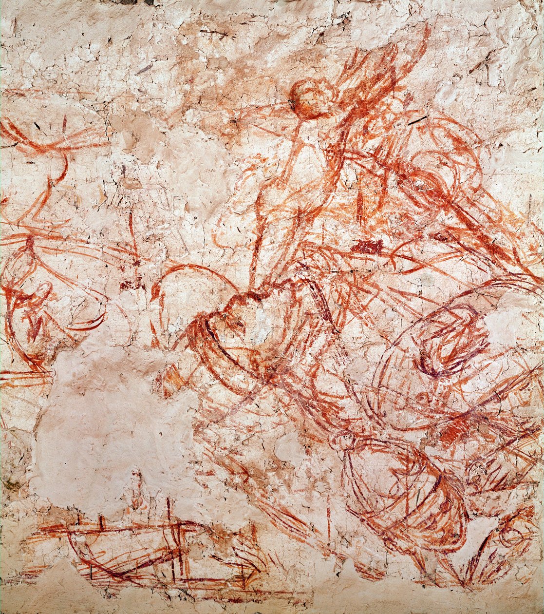 Triunfo de la Muerte fresco ... (fresco) de Buonamico Buffalmacco