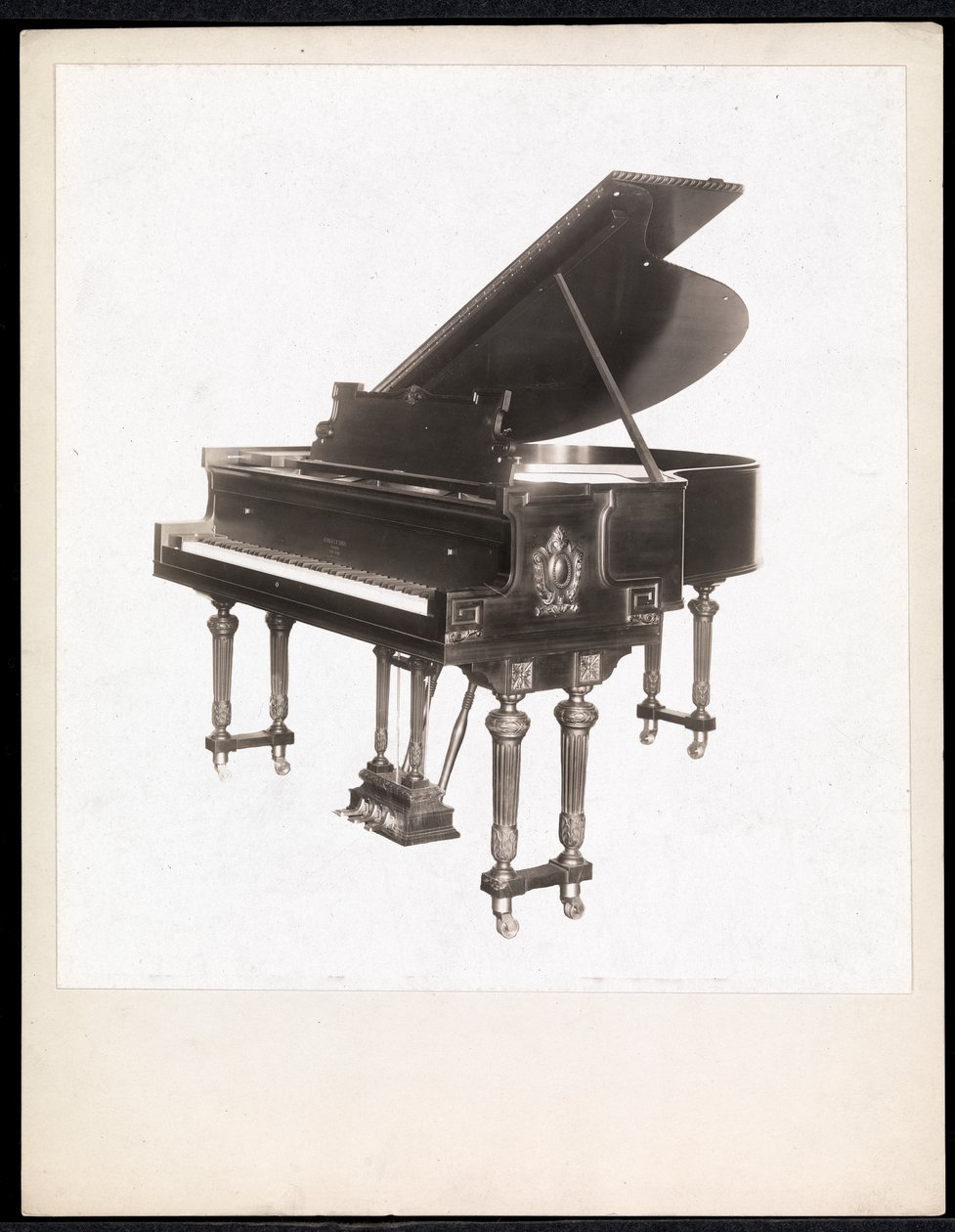 Un piano de la Krakauer Piano Co., Nueva York, entre 1895-1915 de Byron Company