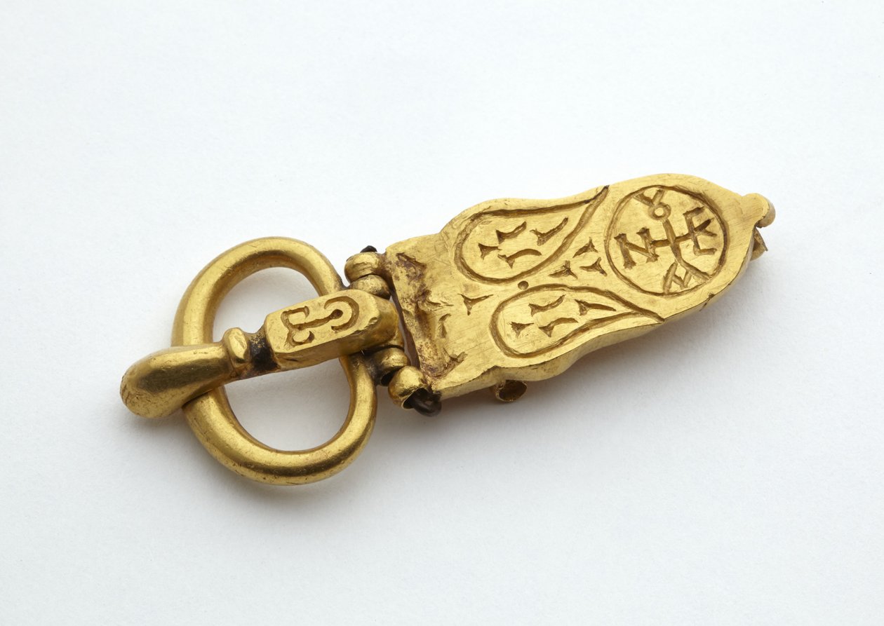 Hebilla (oro) de Byzantine