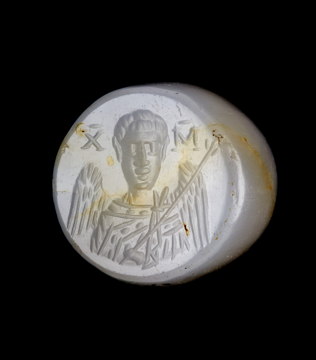 Busto del Arcángel Miguel de Byzantine