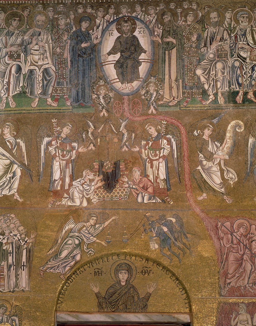 El Juicio Final (detalle) de Byzantine