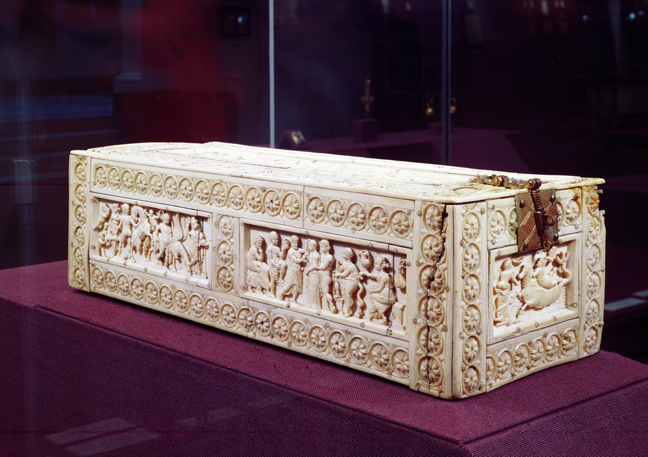 Cofre de Veroli, siglo X de Byzantine