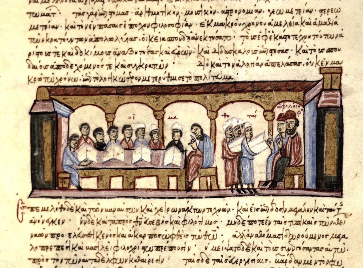 UNIVERSIDAD: En la escuela. de Byzantine