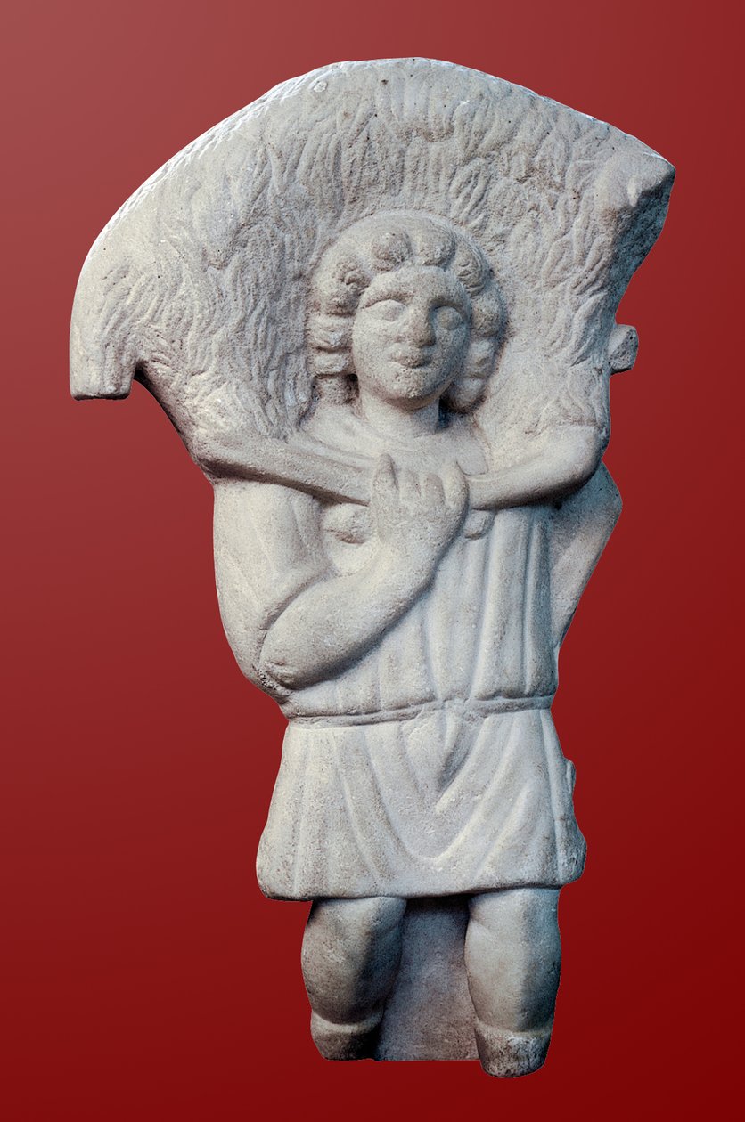 Estatua del Buen Pastor, Al-Minah de Byzantine Byzantine
