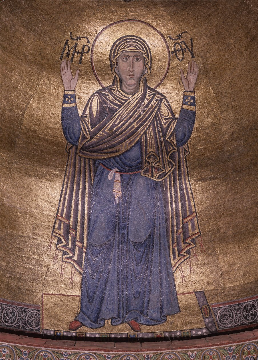 La Virgen Orans, c. 1037 de Byzantine Byzantine