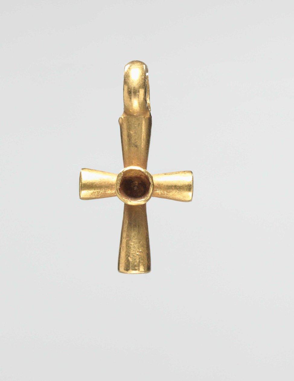Cruz colgante, siglo VI de Byzantine School