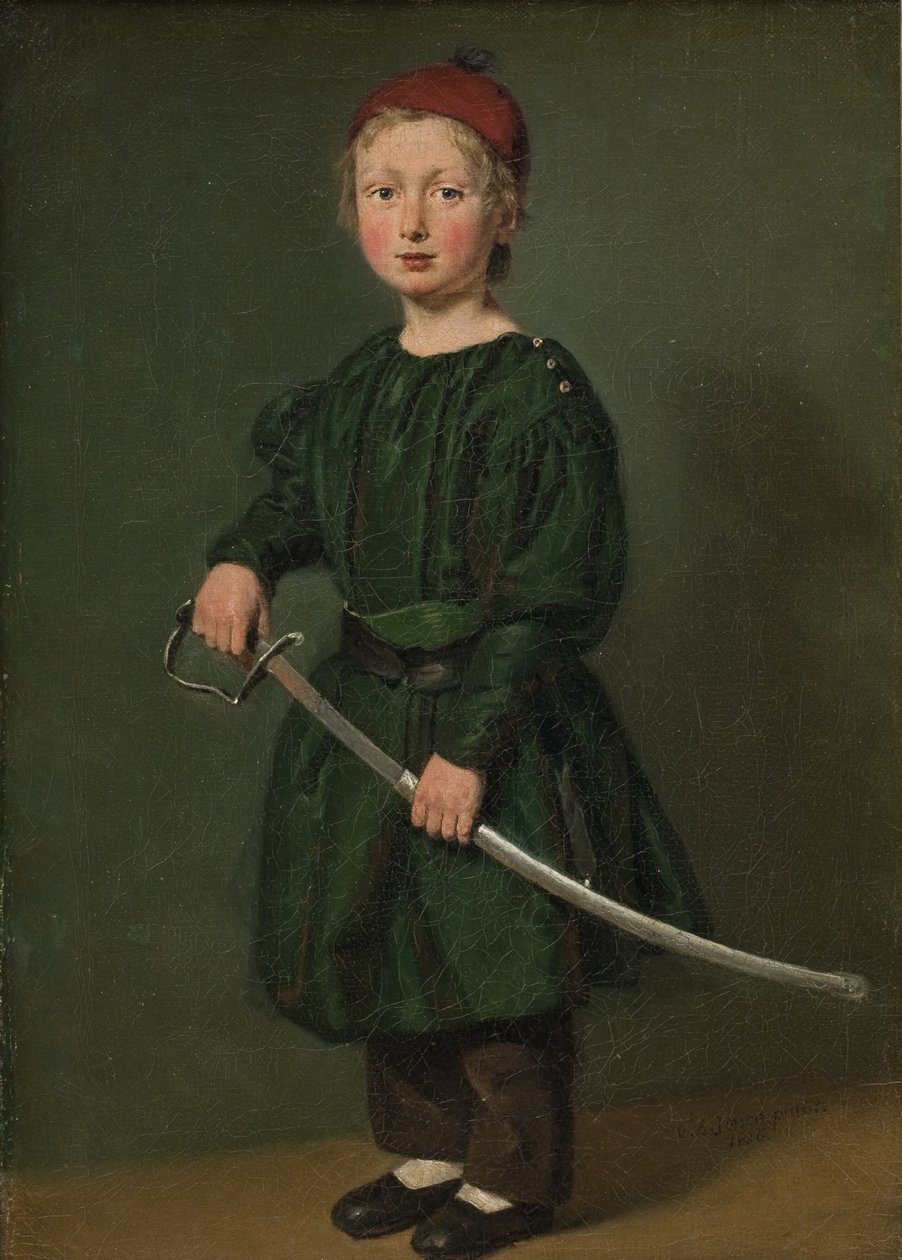 Uno de los hijos del artista de C.A. Jensen