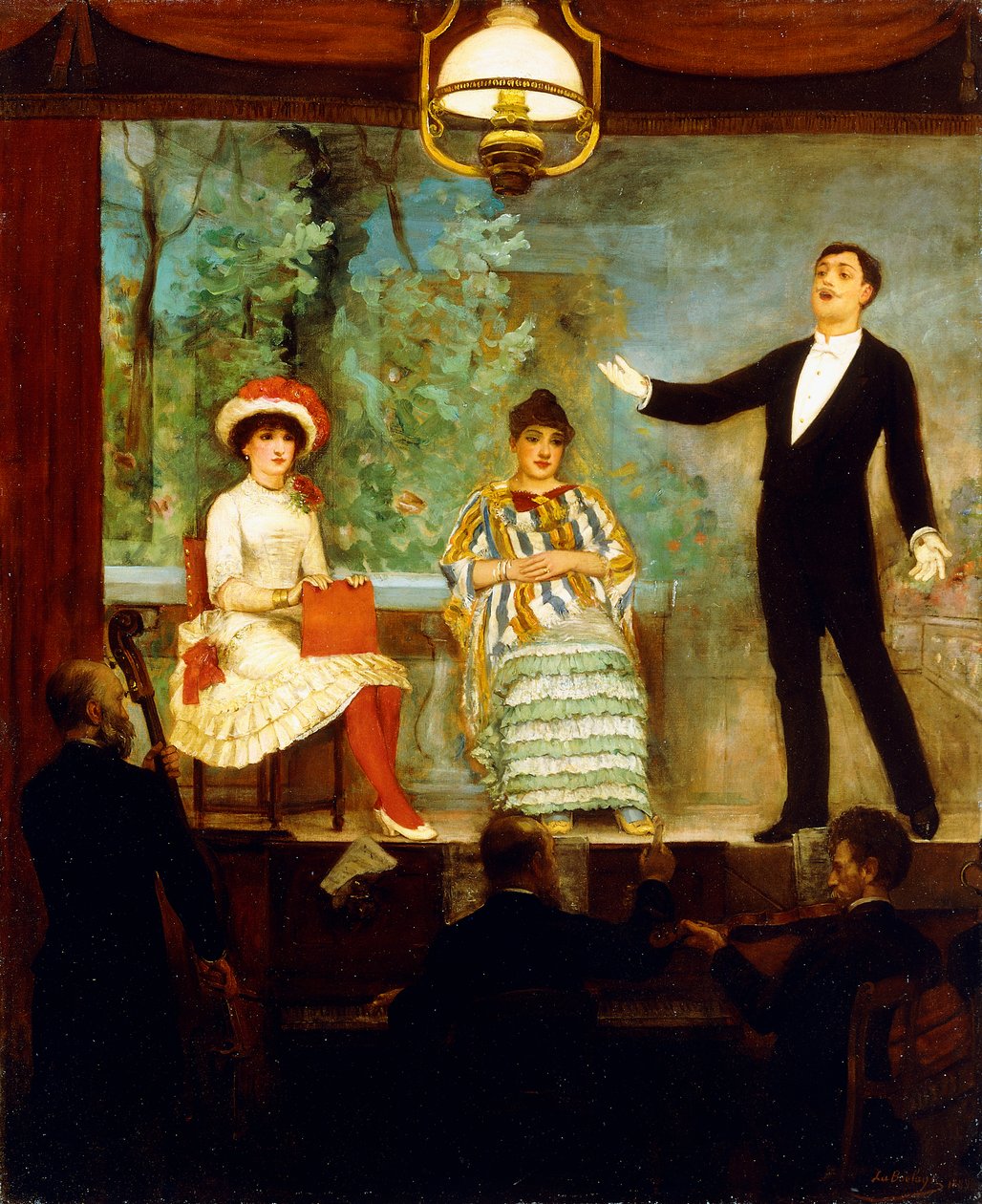El salón de música de C.A. Paul de la Boulaye