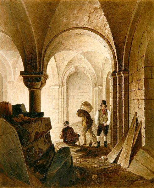 Cripta de St Mary-Le-Bow de C.E. Gwilt