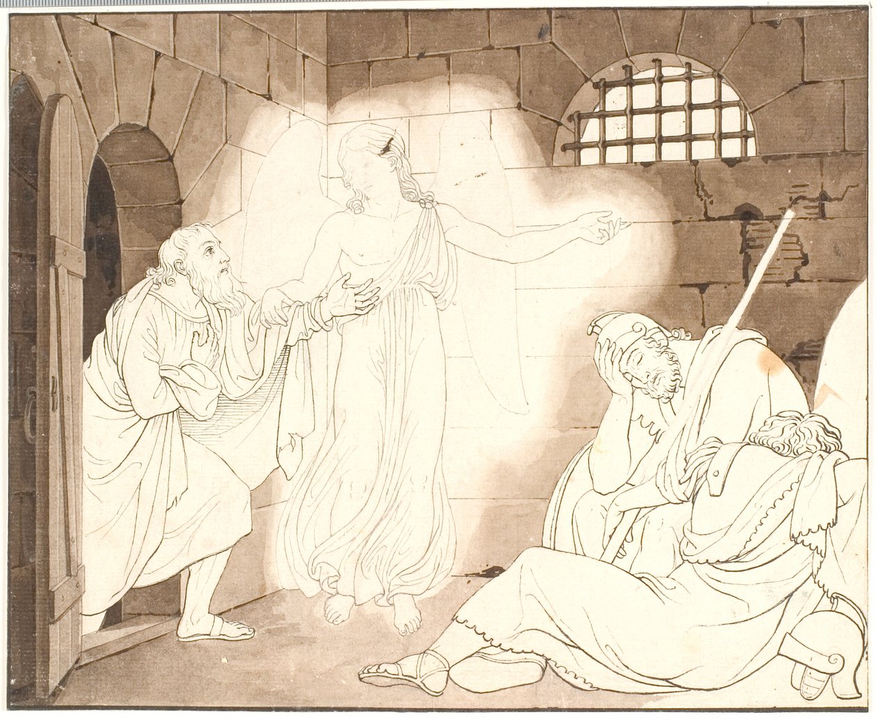 Liberación de Pedro de la prisión de C.G. Kratzenstein Stub