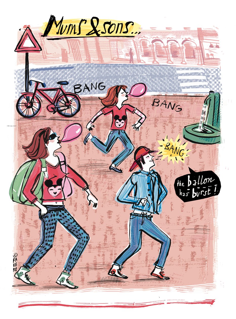 MAMÁS E HIJOS de COSTANZA FAVERO