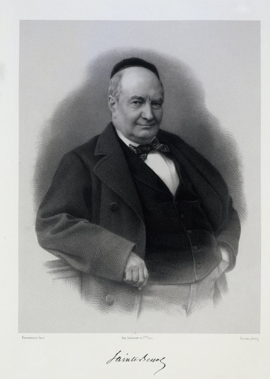 Charles Augustin Sainte-Beuve 1804-1869 de C. Bornemann