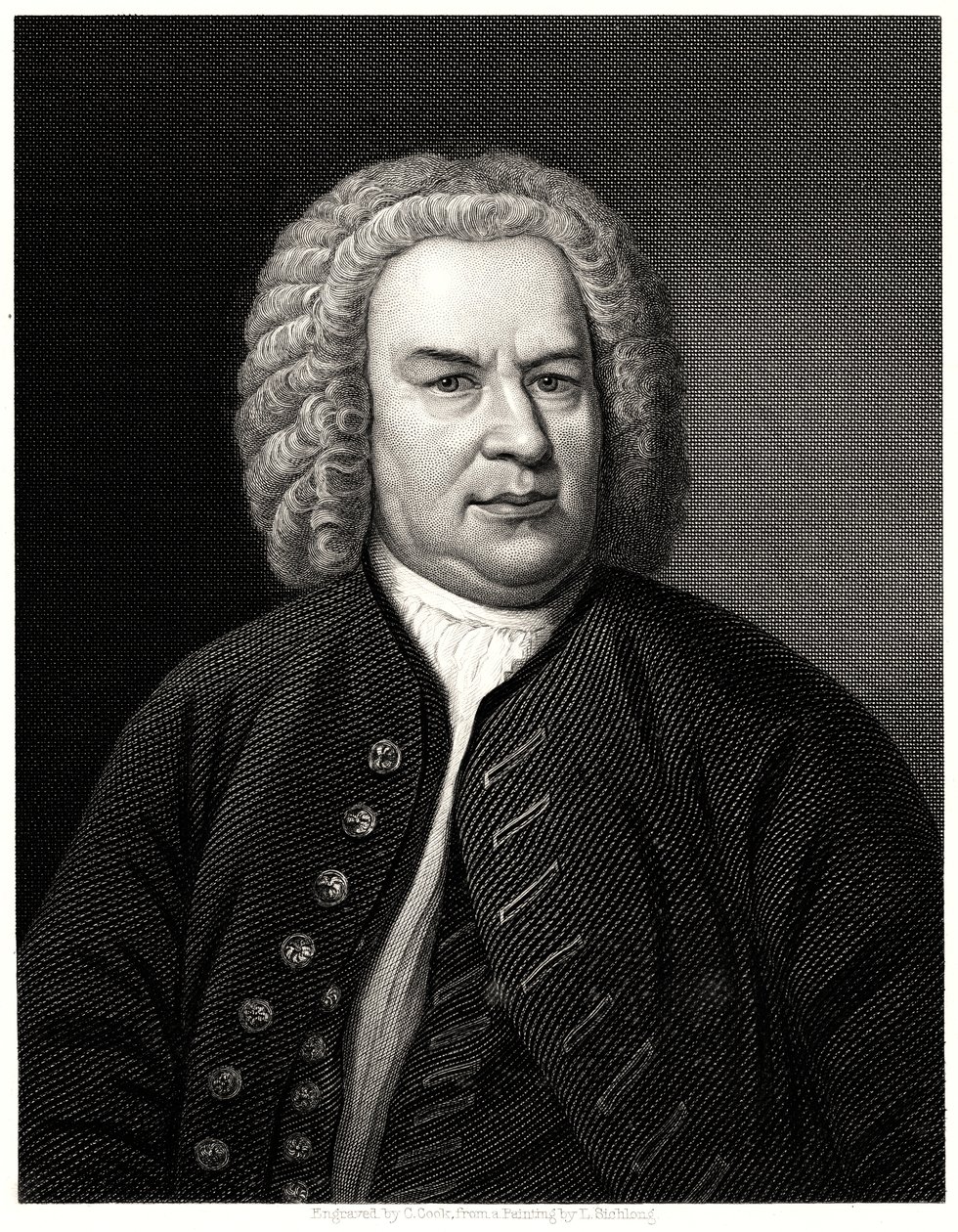 Johann Sebastian Bach, siglo XIX de C. Cook