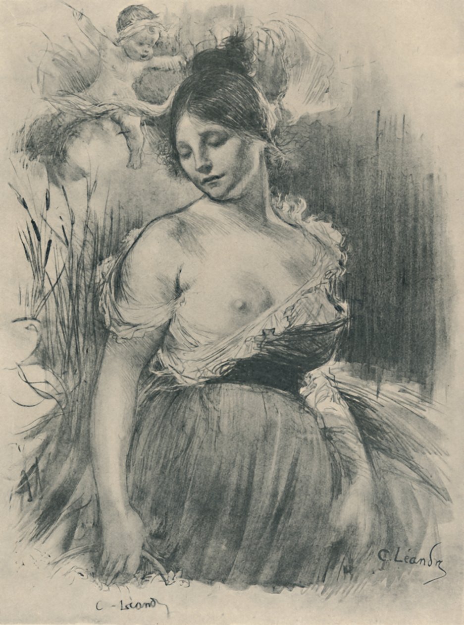 Campesina normanda, 1919 de C Leandre