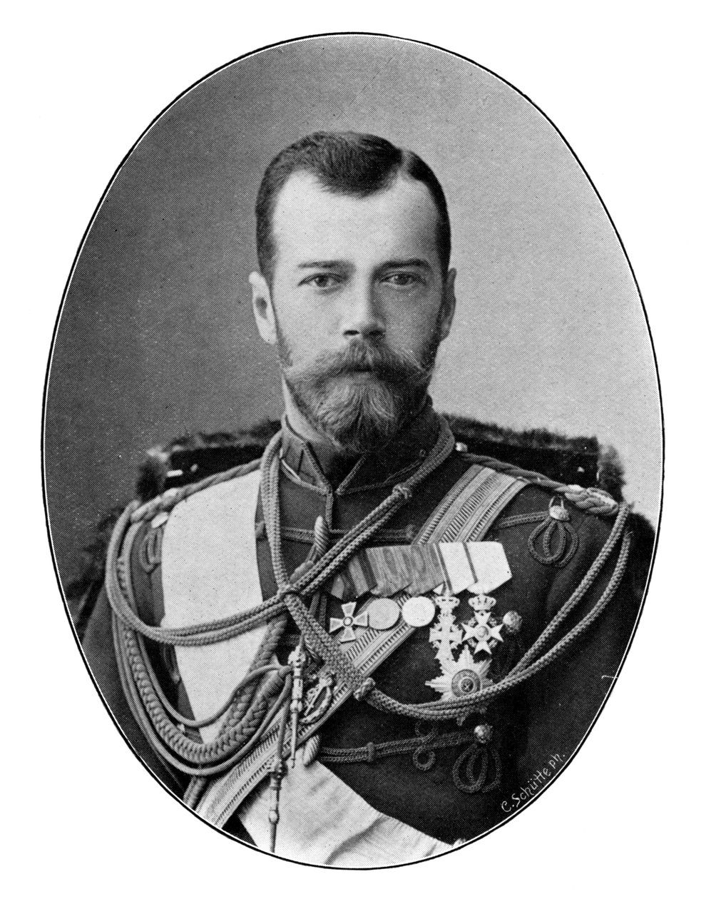 Zar Nicolás II de Rusia, 1901 de C. Schutte