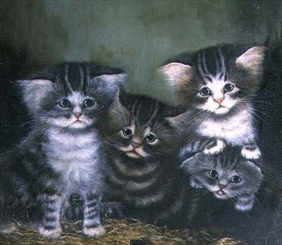 Cuatro gatitos de C. Wilson