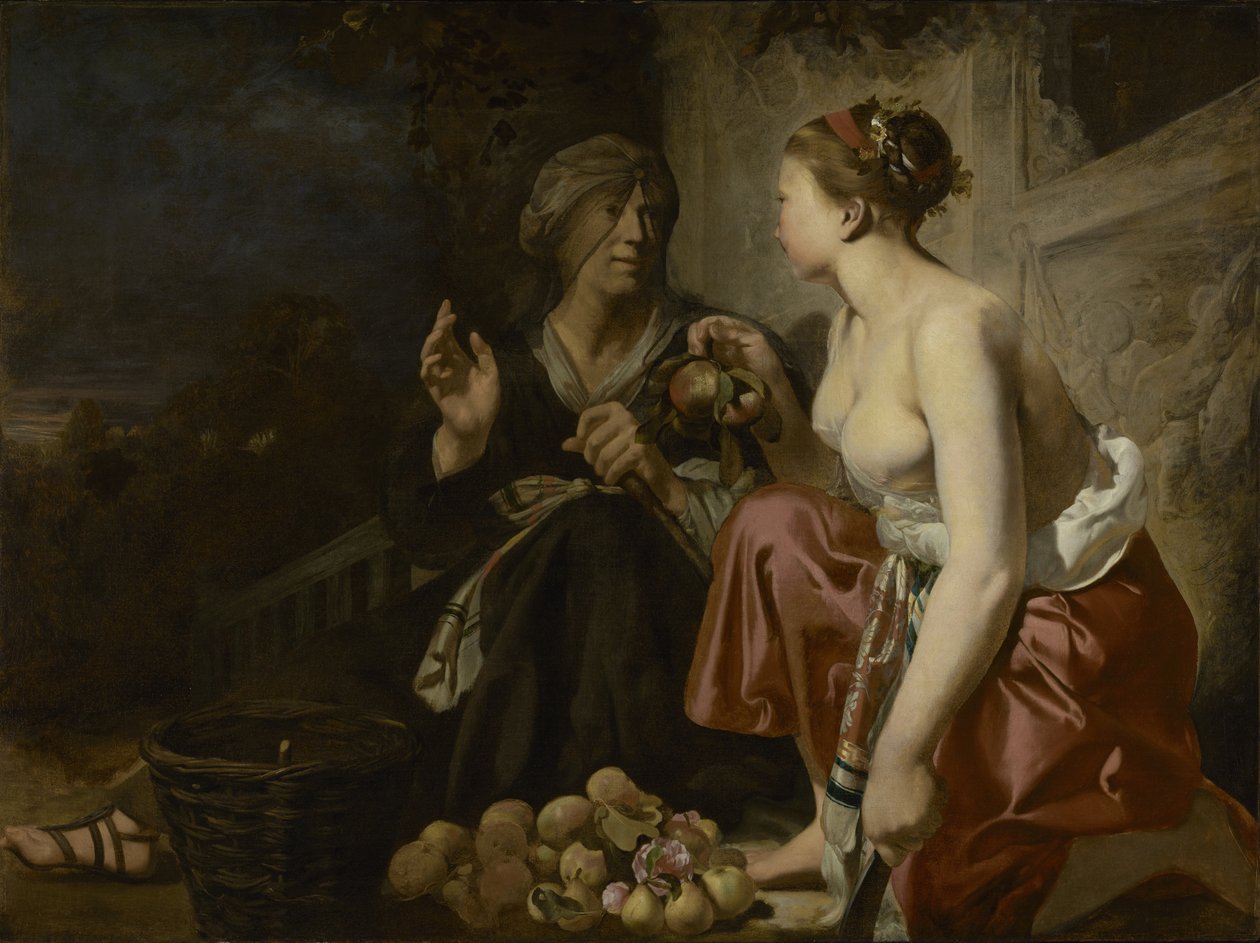 Vertumnus y Pomona de Caesar van Everdingen