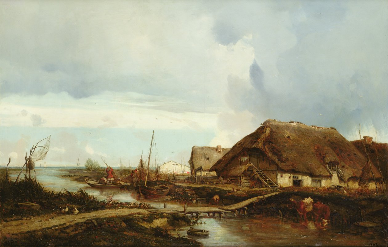Costa de Normandía, 1848 de Camille Flers
