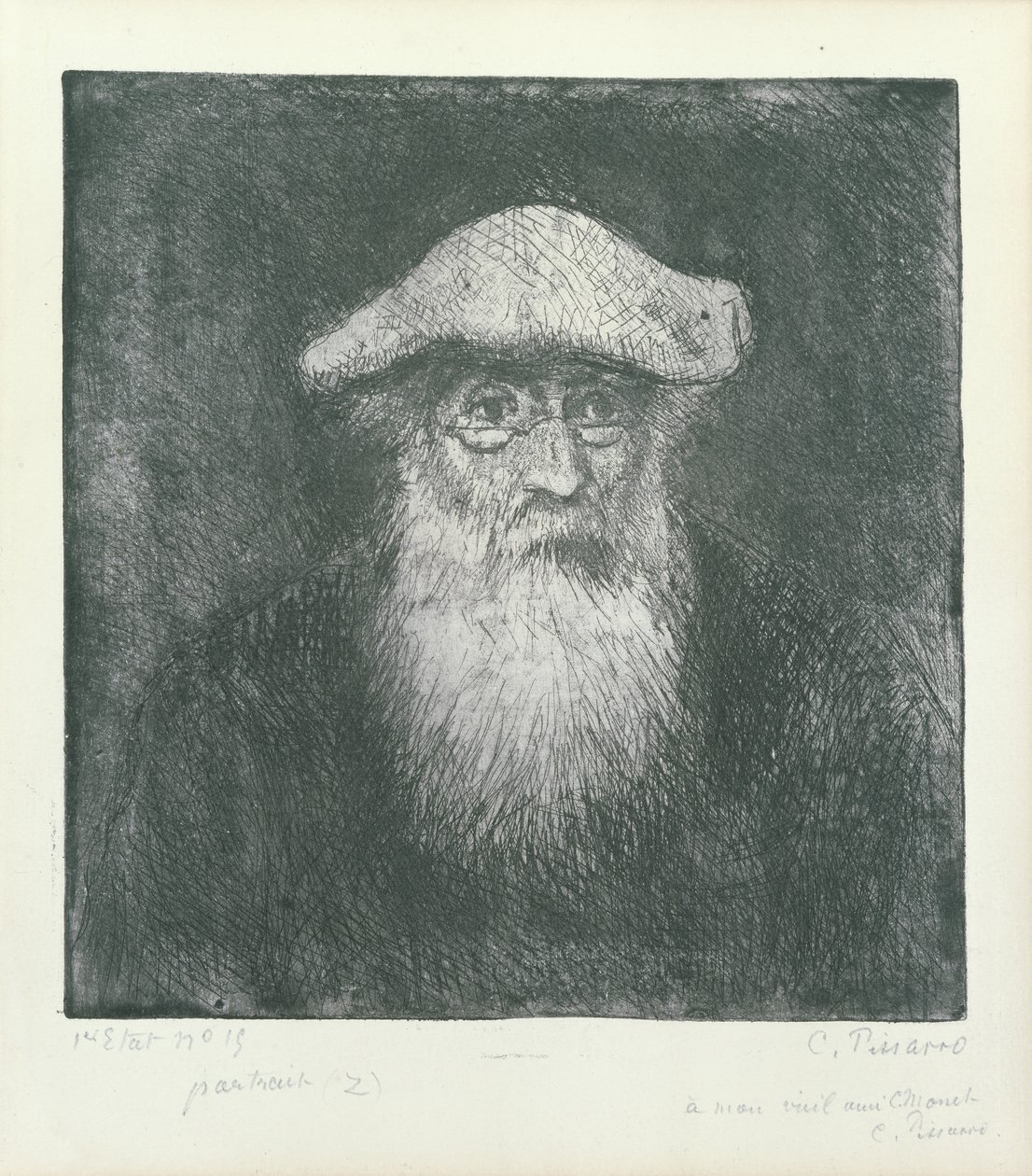 Autorretrato de Camille Jacob Pissarro