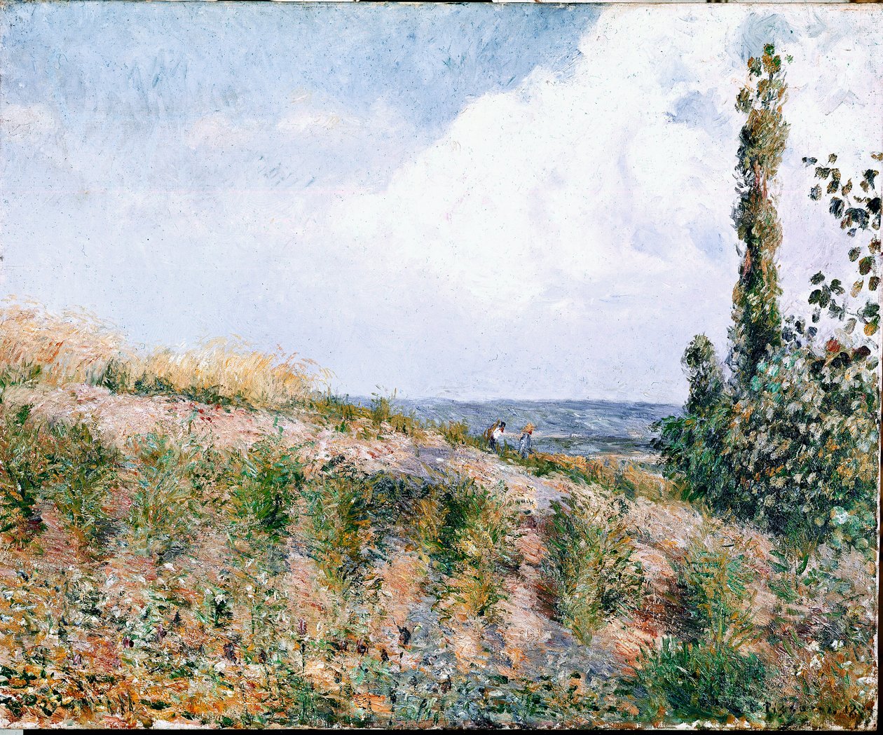 Paisaje de Camille Jacob Pissarro