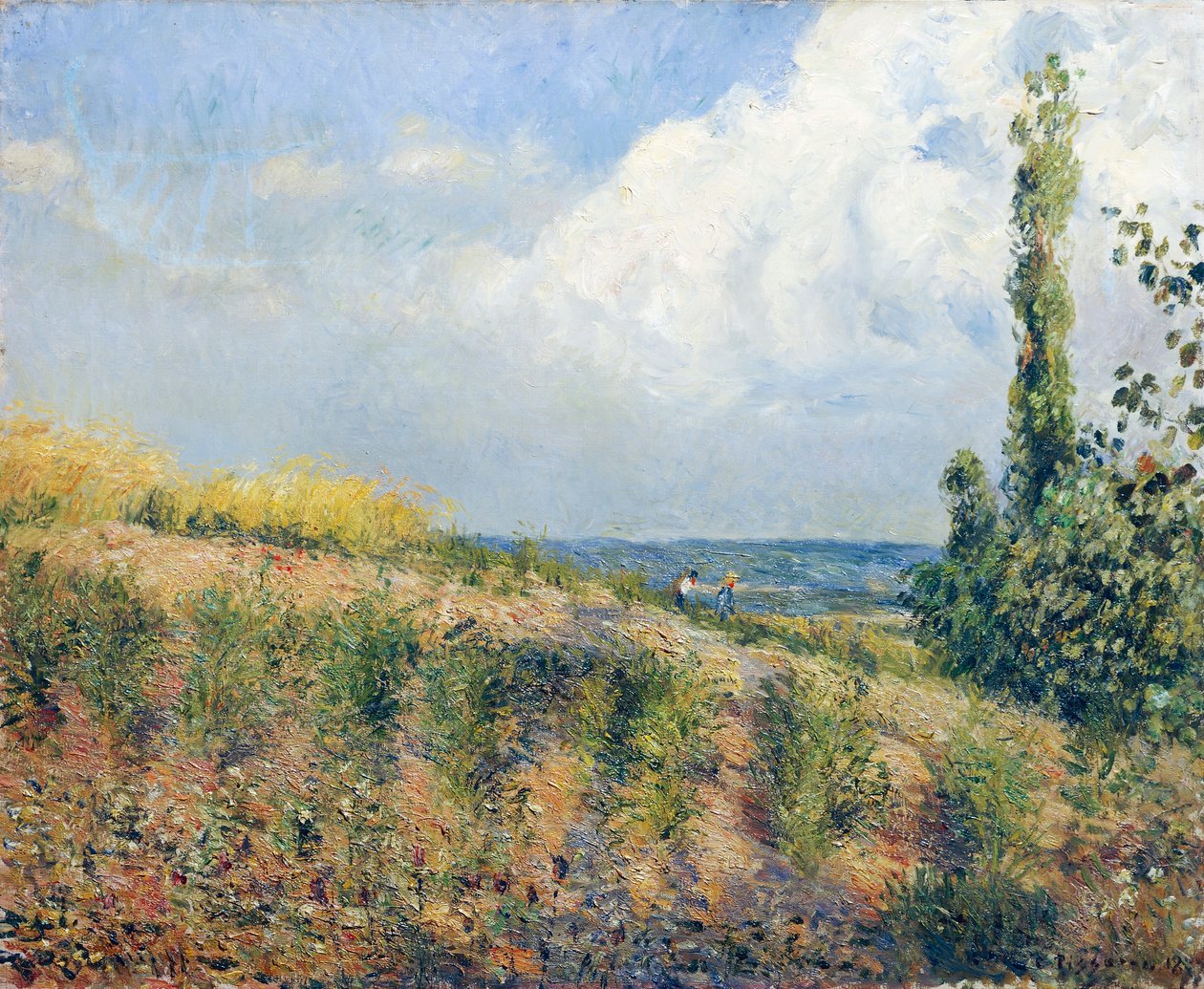 La tormenta que se aproxima de Camille Pissarro