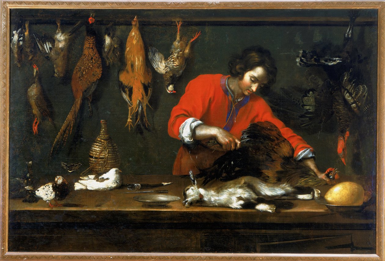 Poulterer de Camillo (attr.to) Berti