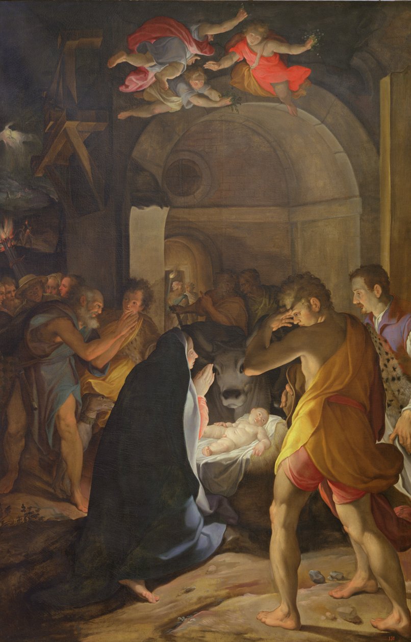 Adoración de los pastores de Camillo Procaccini