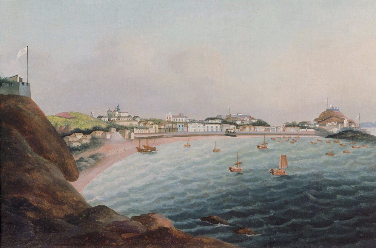 Puerto de Macao de Cantonese School
