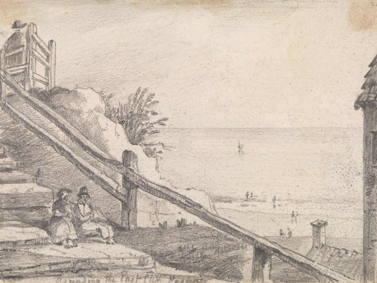 Ascendiendo por el acantilado este, Hastings de Capt. Thomas Hastings