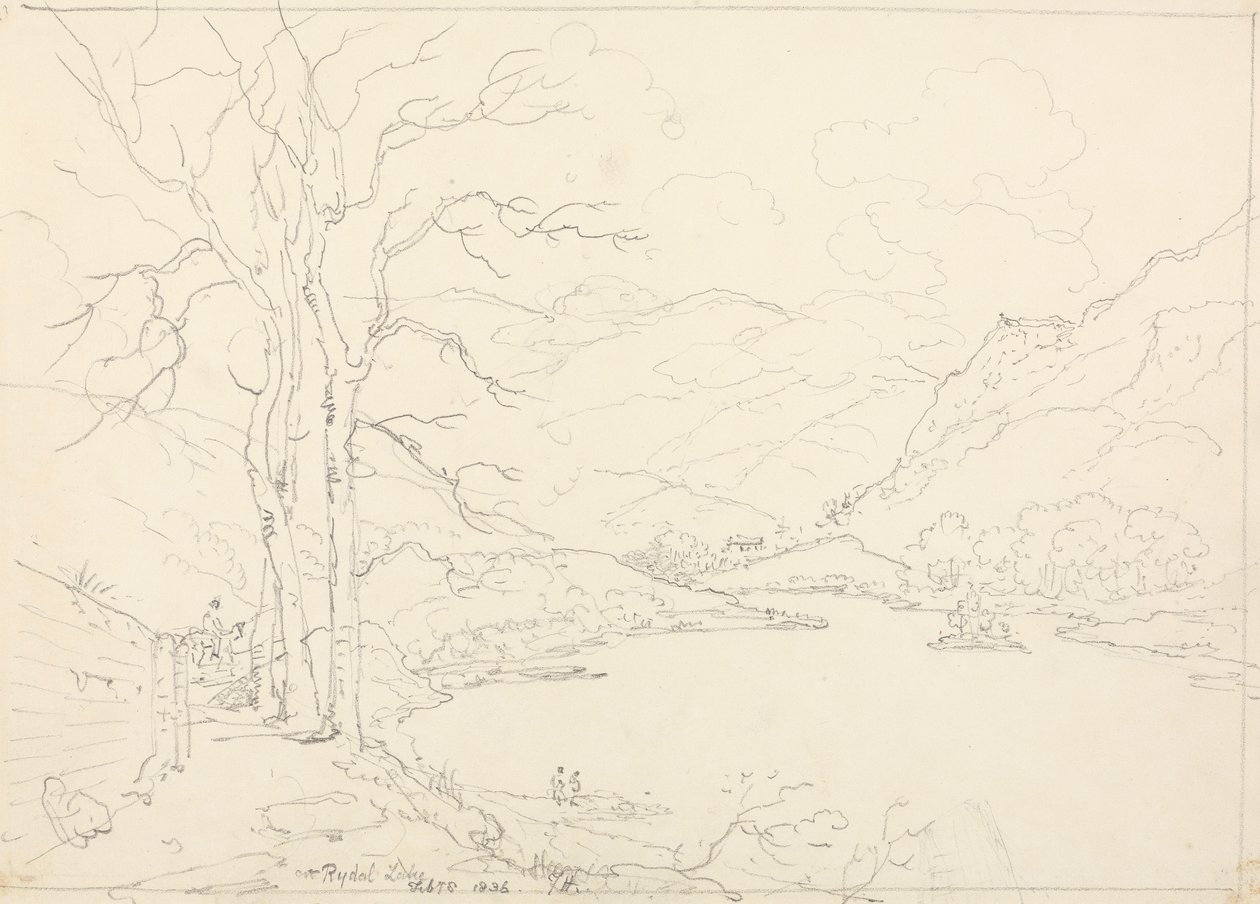 En el lago Rydal, 8 de febrero de 1836 de Capt. Thomas Hastings