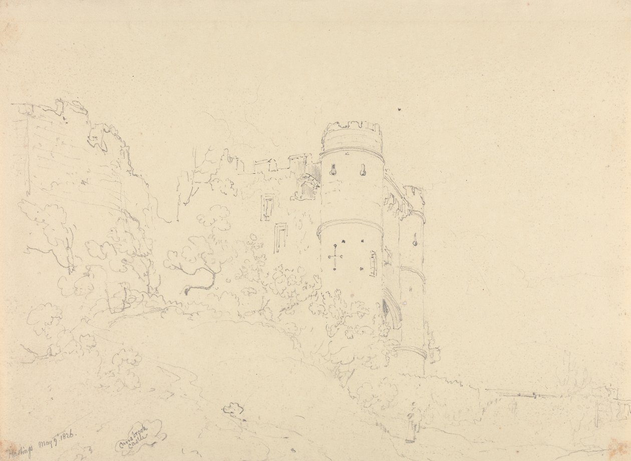 Castillo de Carisbrooke, 9 de mayo de 1826 de Capt. Thomas Hastings