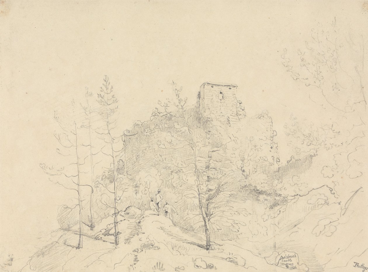Castillo de Carisbrooke, 9 de mayo de 1826 de Capt. Thomas Hastings