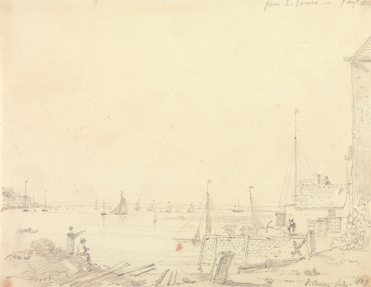 Desde East Cowes, 7 de agosto de 1826 de Capt. Thomas Hastings