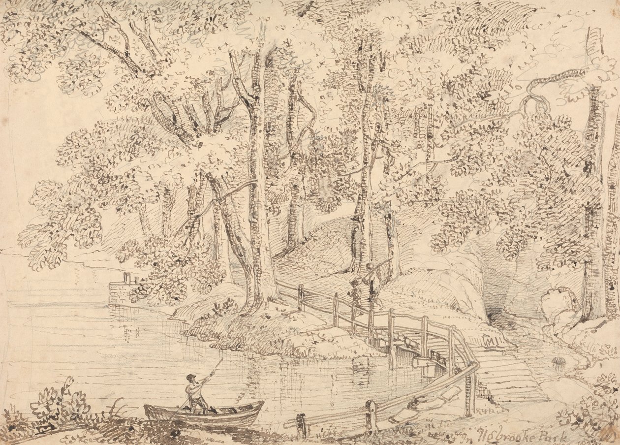 En Ugbrooke Park, mayo de 1833 de Capt. Thomas Hastings