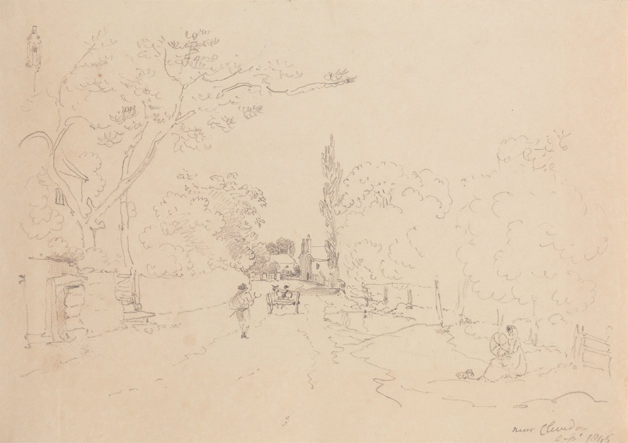 Cerca de Clevedon, septiembre de 1845 de Capt. Thomas Hastings
