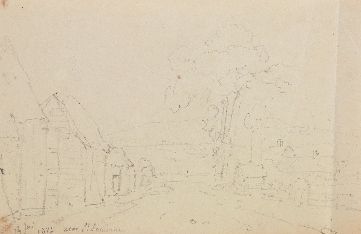 Cerca de San Lorenzo, 14 de enero de 1826 de Capt. Thomas Hastings